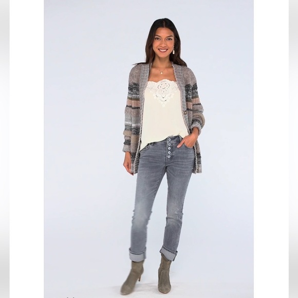 Cabi Boyfriend Cardigan Size S - Picture 2 of 8